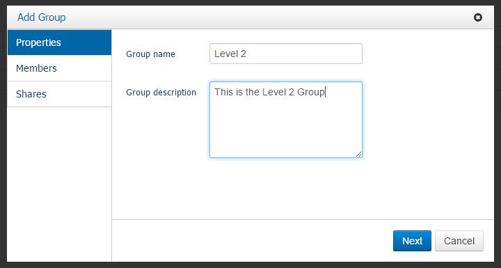 webpal cloud server, add a group, webpal admin functions